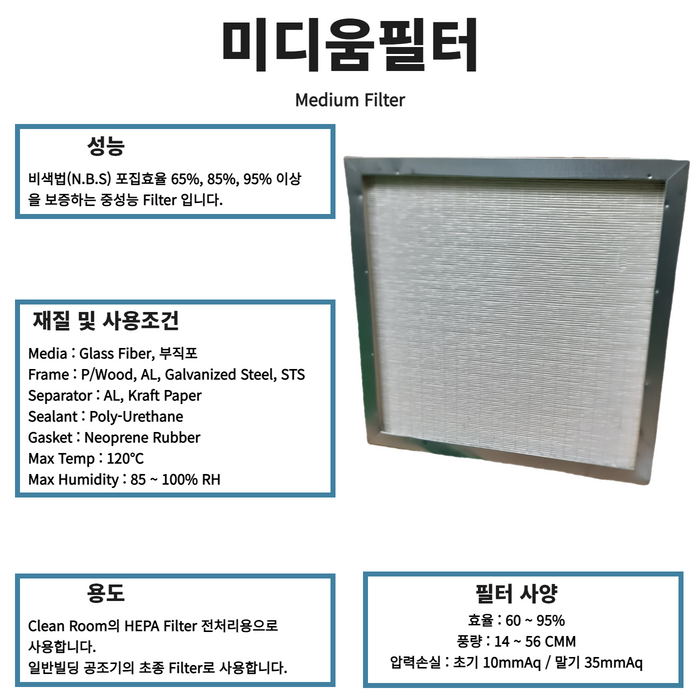 공조기 필터 (미디움필터)_썸네일