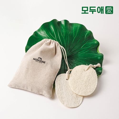 모두애 천연 수세미 세트 (제로 웨이스트)_썸네일