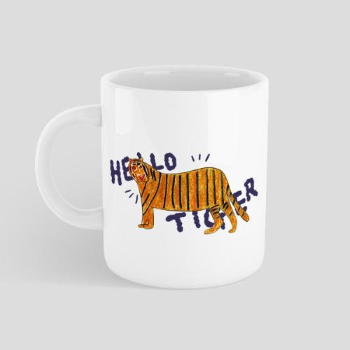 [더사랑 보킷] 머그컵 헬로타이거_썸네일